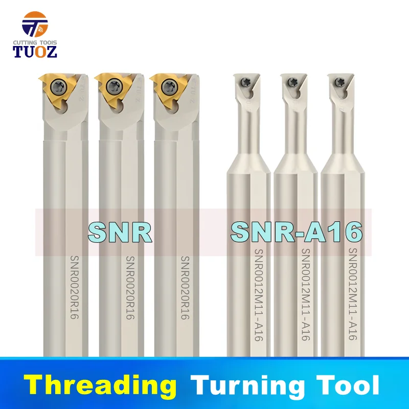 

TUOZ SNR Токарные инструменты для внутренней резьбы SNR0008K11 SNR0010K11 SNR0012M11 SNL 0013M16 0016Q16 0020R16 0025S16 Токарный станок с ЧПУ Режущий брусок