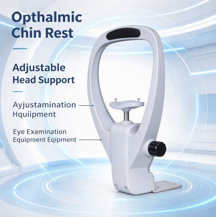 Ophthalmology Vision Training Forehead Rest,Height Adjustable Forehead Chin Bracket,Optometry Accessory for Eye Exam Device