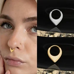 Doearko Nose Rings Tragus Helix Piercing Drop Earring for Women Rook Lobe Cartilage Ear Percing Earring Stainless Steel Jewelry