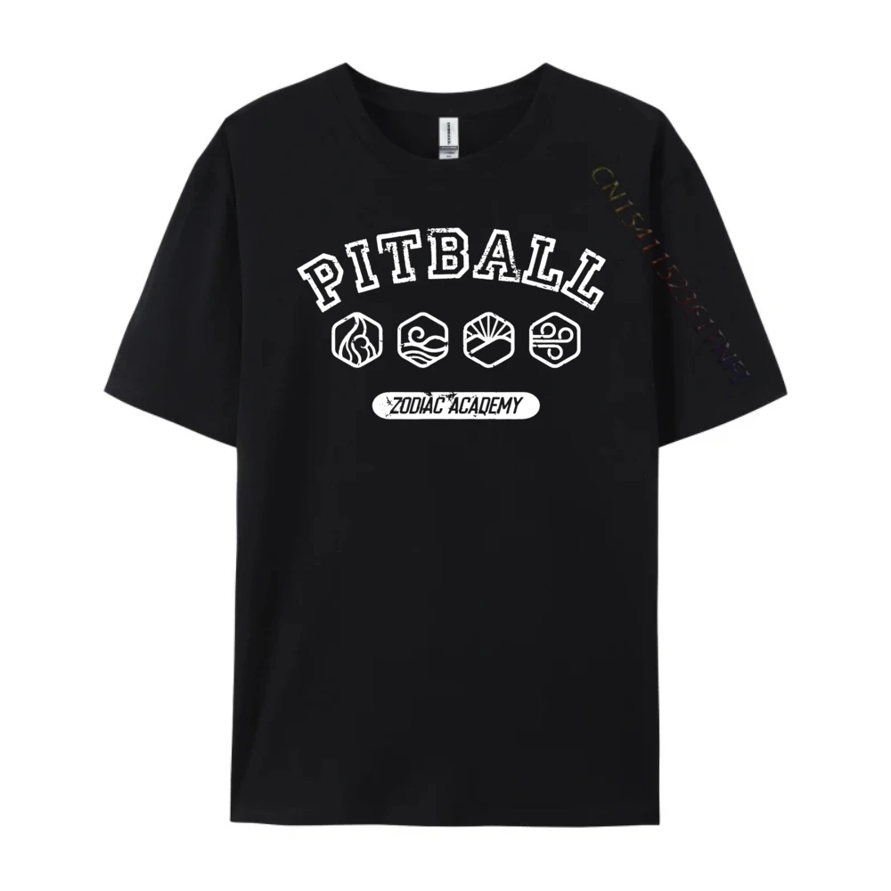 Lance Orion Pitball Two Sided Zodiac Academy Darius Acrux Black Graphic T Shirts Men's T-Shirts Clothing Fall Tshirt Punk Style