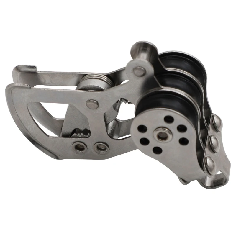

Rust Proof Stainless Steel Marine Pulley Corrosion Resistant For Sailboats Running Rigging And Windsurfing Applications