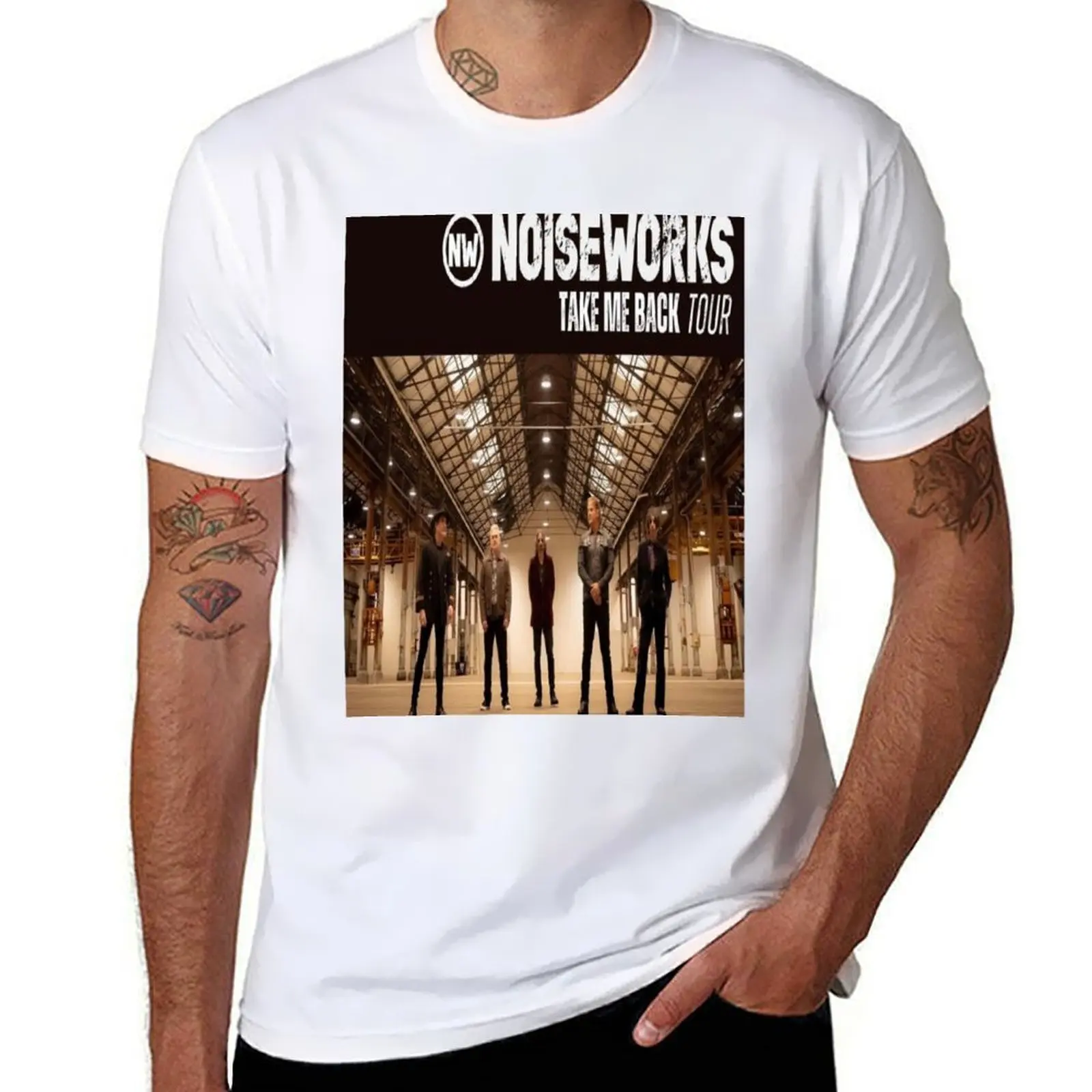 

Noiseworks band T-Shirt t shirts cotton 100% funny t shirts man T-Shirt