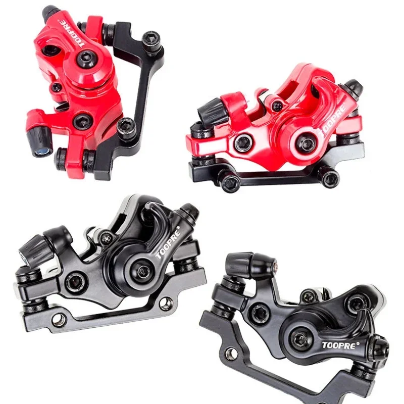 Mountain Bicycle Disc Brake Caliper Mechanical Front Rear Dual Piston Drive Caliper MTB Bikes Scooter Brakes Pull Line Bike Part