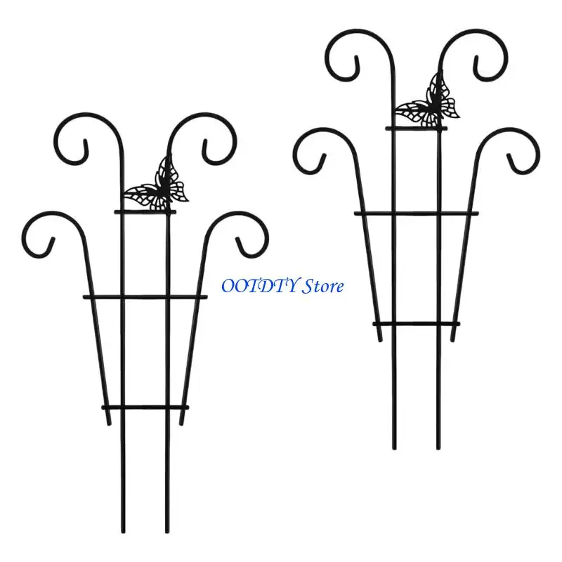 367A Garden Stake Removable Obelisk Support for Climbing Plant Trellis Height Suitable for Various Climbing Plant