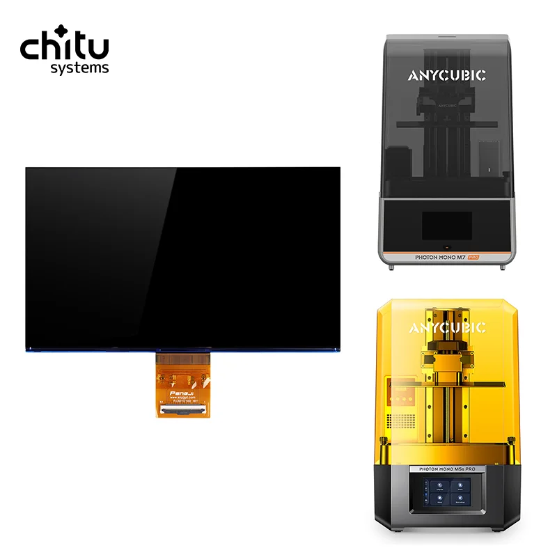 Anycubic Photon Mono M5s Pro / Mono M7/ M7 Pro 10.1 inch 14K Monochrome Original LCD Screen Replacement 3D Printer Part