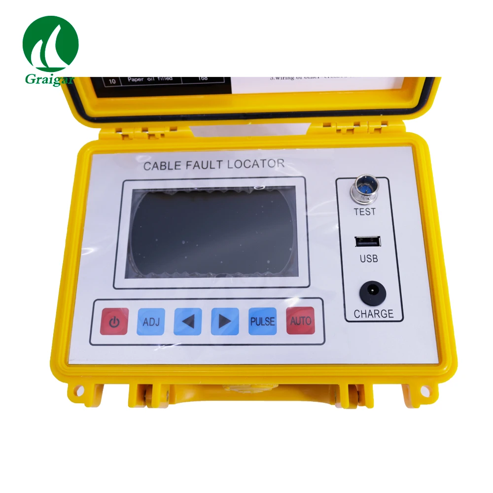 High Quality Cable Fault Locator TDR 8KM Intelligent Electric Bridge Multimeter USB Port ST620