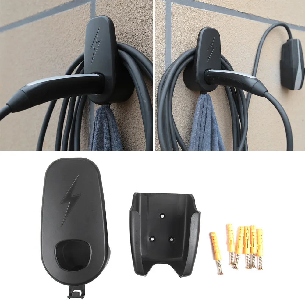Car Charging Cable Organizer for Tesla Model 3 Y Accessories Wall Mount Connector Bracket Charger Holder EU/US