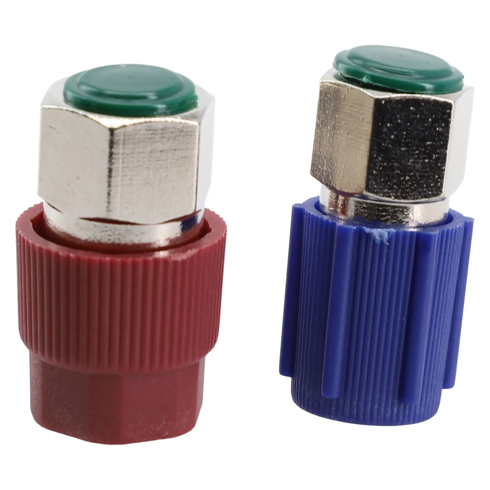 Replacement A/C Charging Port Adapter Retrofit Metal And Plastic Quick Coupler Accessories High/Low Side Parts