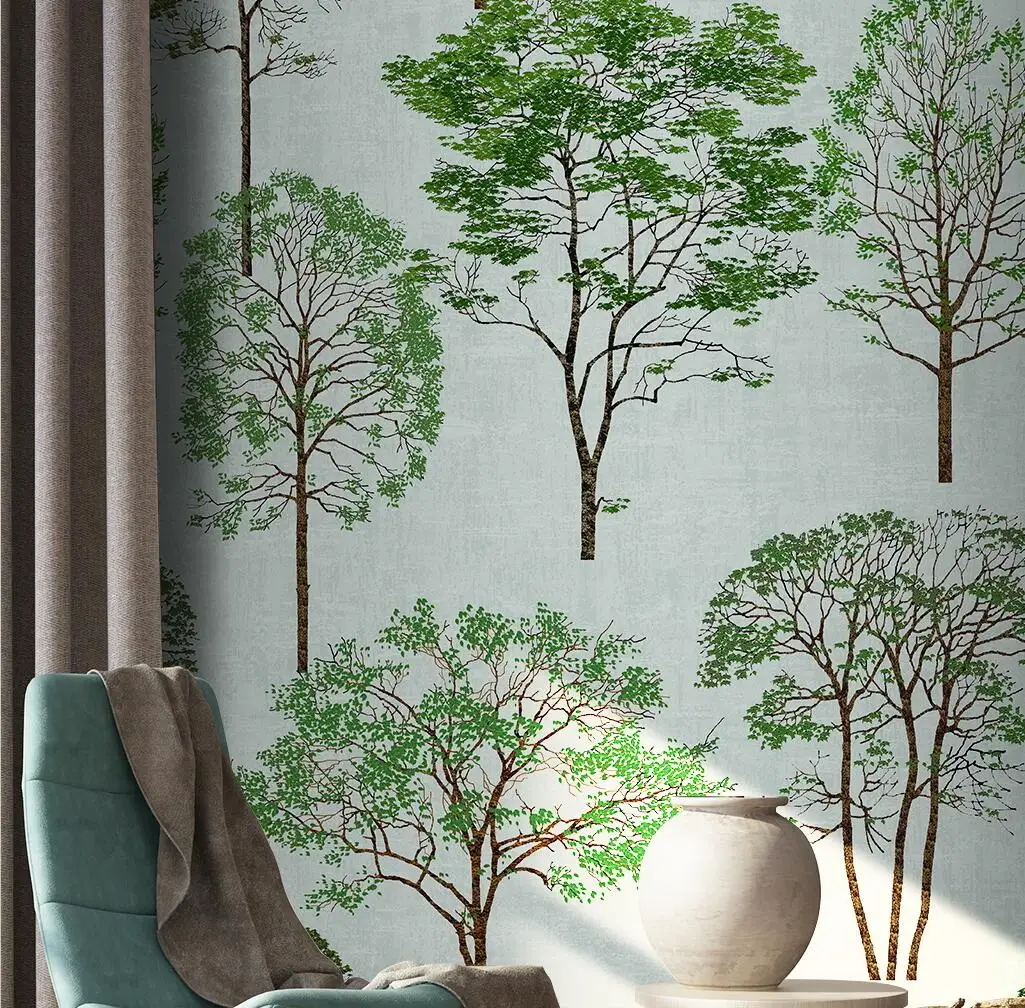 

beibehang custom simple woods forest Photo Wallpapers Wall Painting living Room Bedroom TV Background 3D Wall paper Home Decor