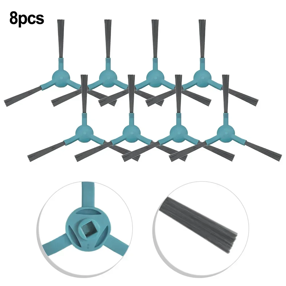 

8pcs Sweeper Side Brushes For S5 Plus For Cecotec For Conga 2299 Ultra Home Vacuum Cleaning Tool Accessories