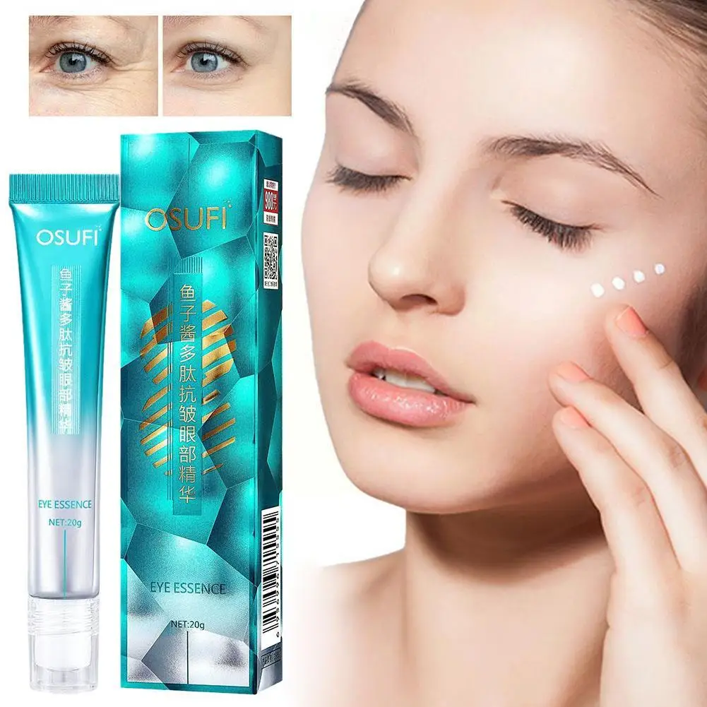 Caviar Polypeptide Anti-wrinkle Eye Cream Fade Fine Firm Dark Serum Puffiness Anti-aging Remove Anti Eye Lines Bags Circles W7m9