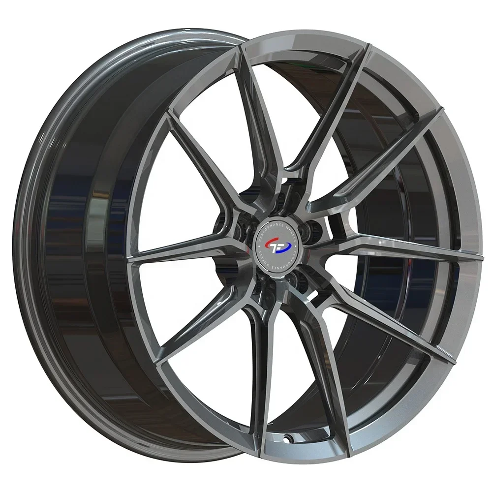 

T60601 utra light Forged 19 20 21inch 5X130 wheels gray color rims for Taycan