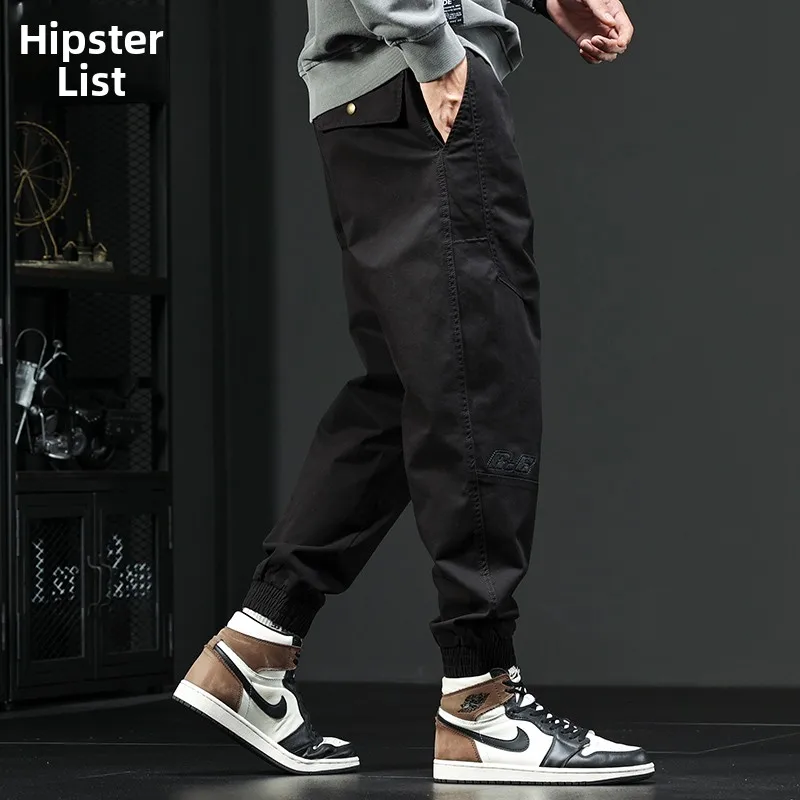 

Summer Thin Men's Workwear Pants Loose Fit American Sle Retro Trendy Brand Casual Long Trousers Youth Vitali Sle