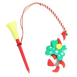 Golf Tees With Cartoon Pattern Rope Prevent loss Golf Ball Holderwith Anti-Lost Rope Golf Accessories