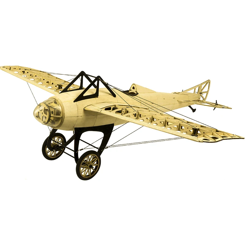 Nova escala rc balsawood avião corte a laser deperdussin monocoque 1000mm (39 ") kit balsa diy modelo de madeira de construção