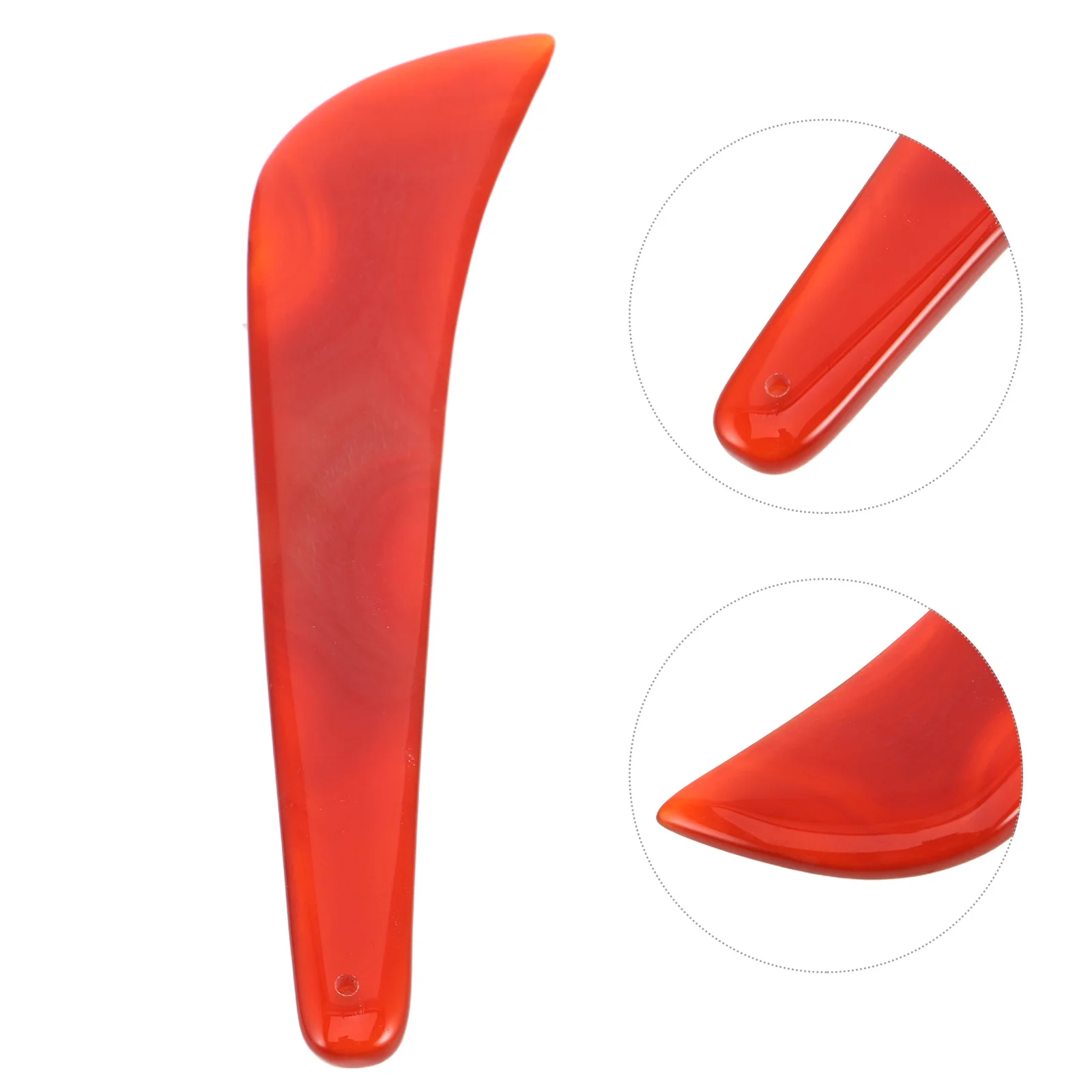 Natural Red Agate Gua Sha Tool Facial and Body Massager for Face Eye Skin Care Face Sculpting Tool Skin Care Tools