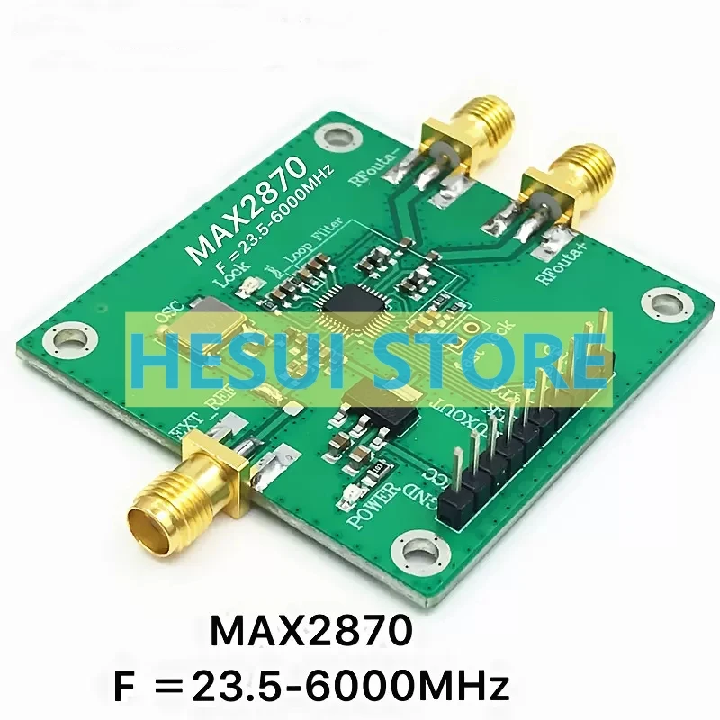 MAX2870 23.5MHZ-6GHZ PLL RF source Signal source Module Board