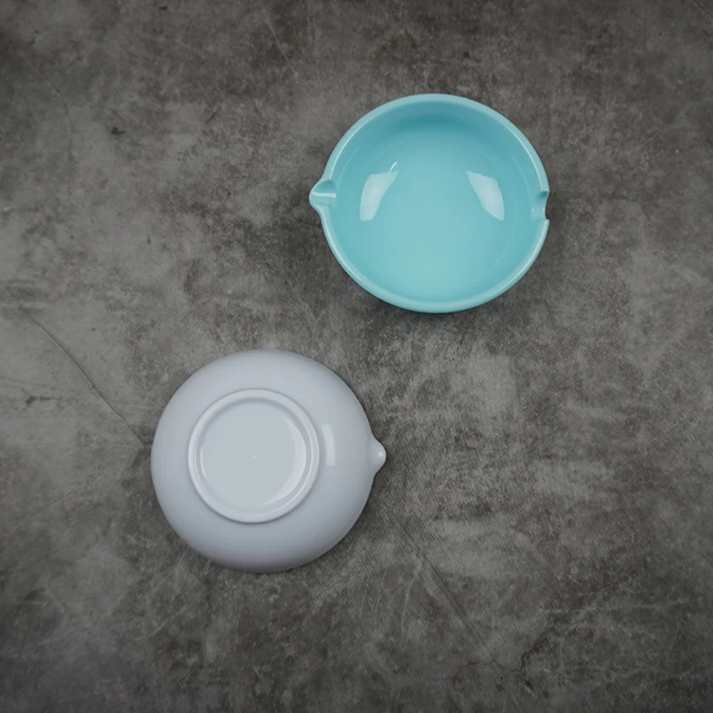 Ink Tray Delicate Plate Chinese Painting Dish Calligraphy Inkwell Plastic Sturdy Drawing Multifunctional