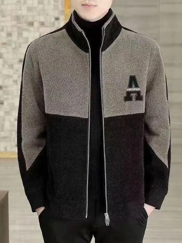 

Мужская шерстяная куртка Thiened Or, повседневная ветровка высокого качества на весну и осень, дышащая внутренняя часть