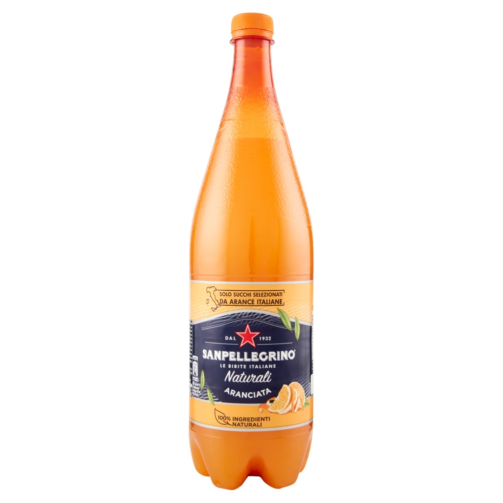 Napój gazowany z pomarańczy Aranciata Naturalli 1,2l - San Pellegrino