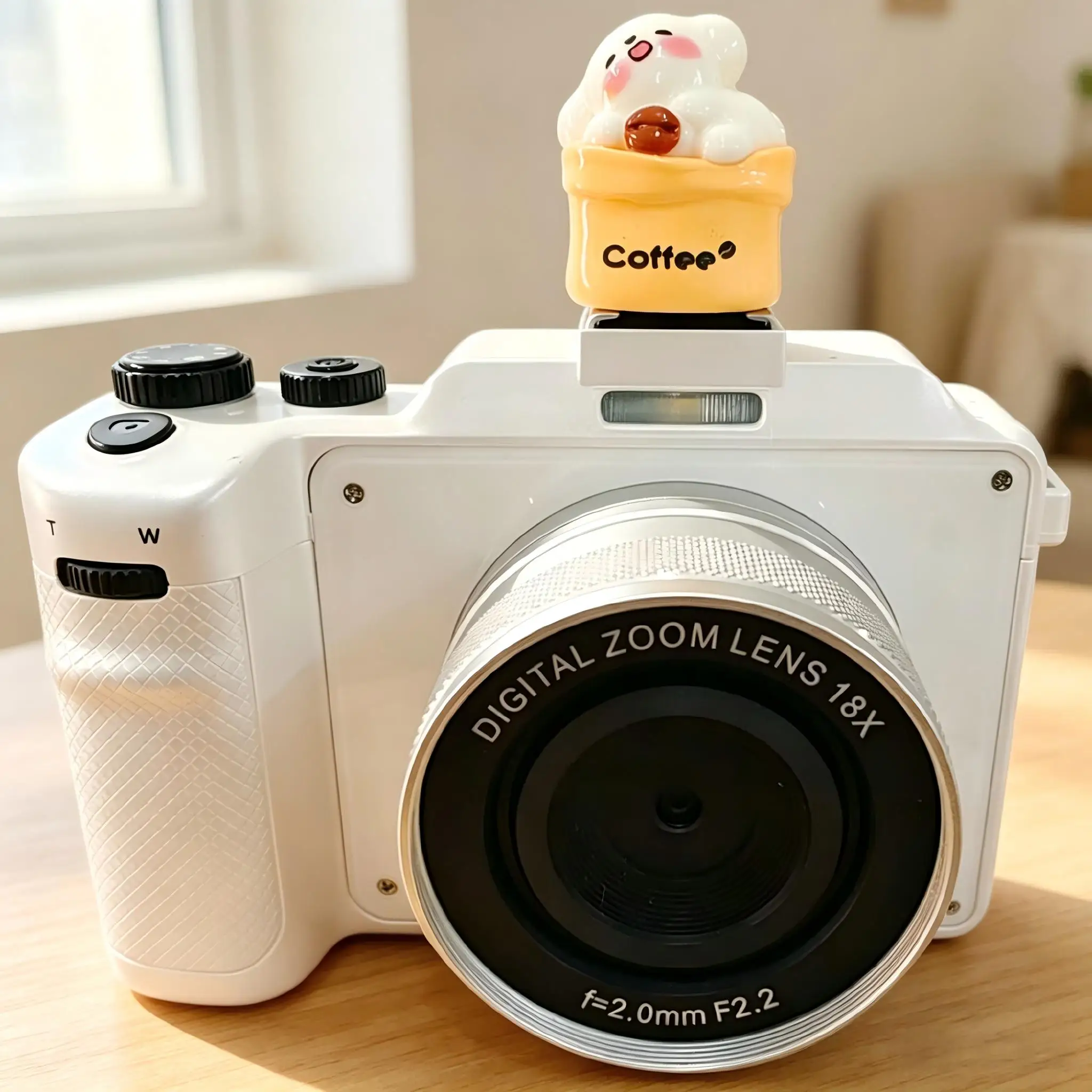 Coffee Dog Hot Shoe Cover, Cute Puppy Hot Shoe Cap, Dustproof Moisture-Proof Universal Snap-On For Canon Sony Nikon Fuji Olympus