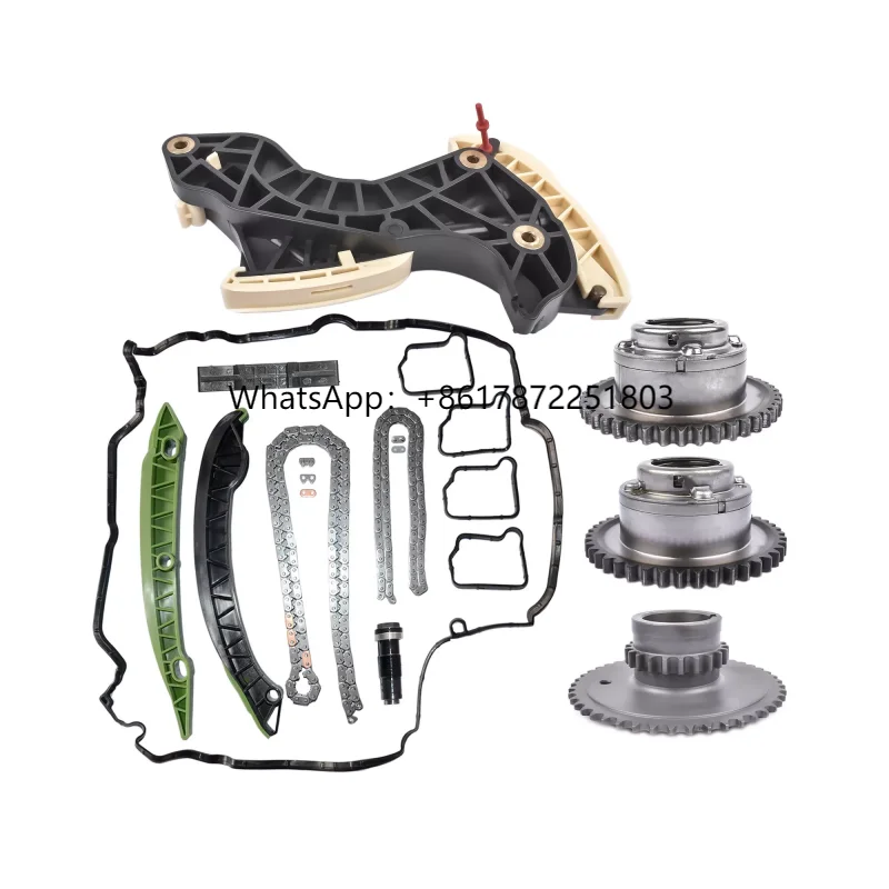 

Timing Camshaft Adjuster and Timing Chain Kit for Engine Timing Chain Kit for Mercedes Benz W204 W211 W164 M271 M271