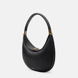 Borsa a mano in pelle da donna originale di alta qualità 2024 tendenza moda chic elegante borsa a tracolla a mezzaluna nuova in squisita borsa a tracolla