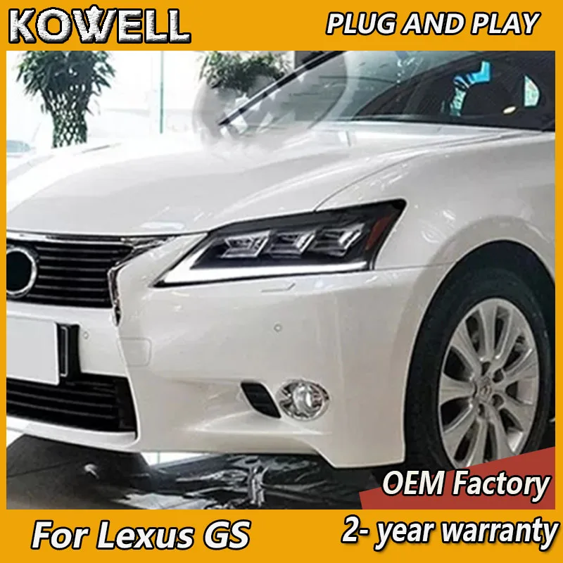 

Car Styling for Lexus GS Headlights 2012-2015 Lexus GS250 Headlamp GS350 DRL Dynamic Turn Signal High Beam Projector Lens