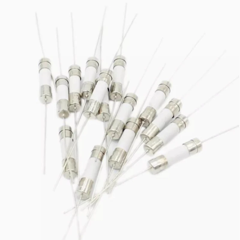 5PCS/lote 5*20mm Leaded ceramic slow blow fuse 250V T10A circuit protector