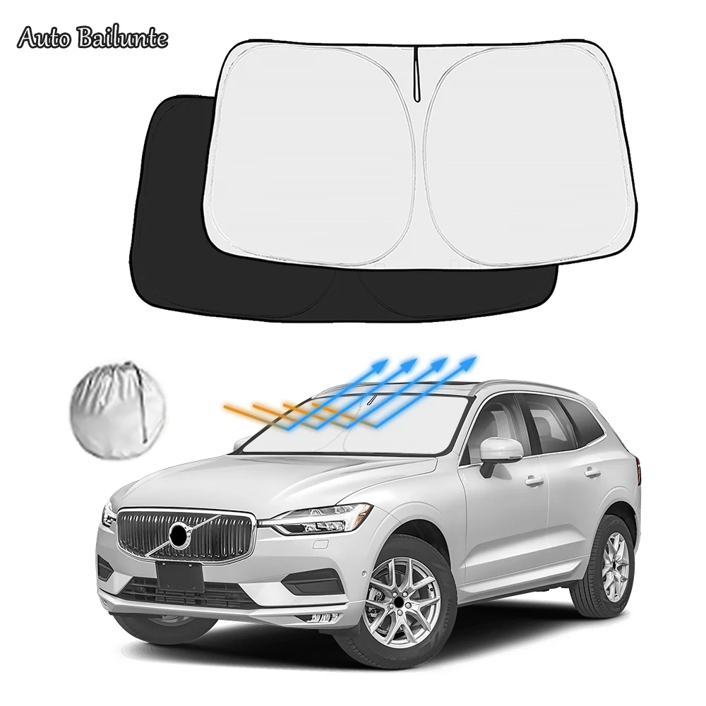 For Volvo XC60 2018 2019 2020 2021 2022 2023 Auto Accessories Sunshade Front Rear Window Visor Car Windshield Block Cover Sun