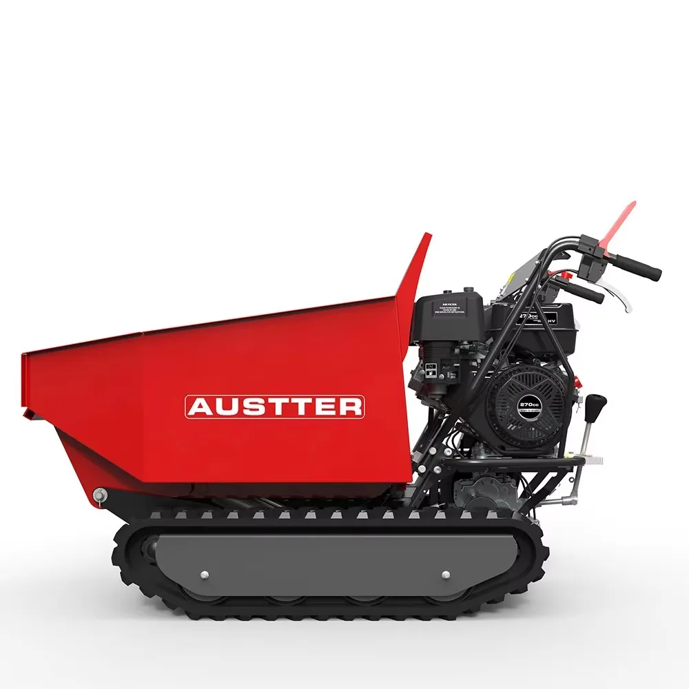 Hot Sale Multifunctional 4WD transmission petrol or electric customizable wheelbarrow  loader with dumper Engine