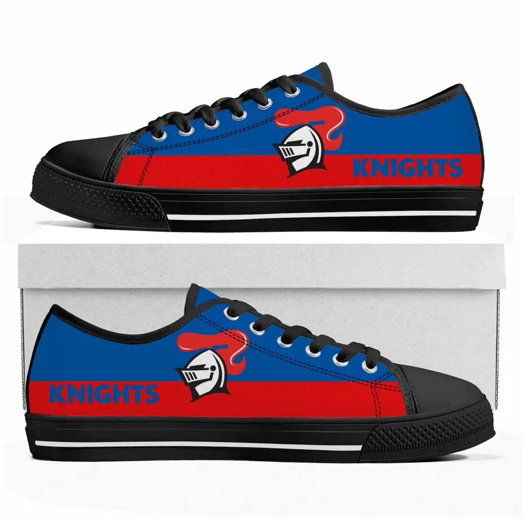 Newcastle Australian Rugby Low Top Sneakers Mens Womens Teenager Canvas High Quality Sneaker Casual Custom Made Shoes DIY Shoe