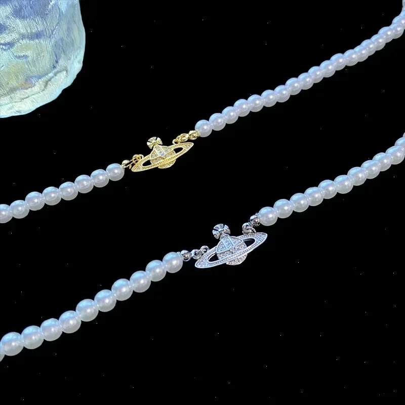 

MDL Moissanite style Planet Saturn Pendant Plated 18k New Design Sweet Cool Premium Feeling Collar Chain