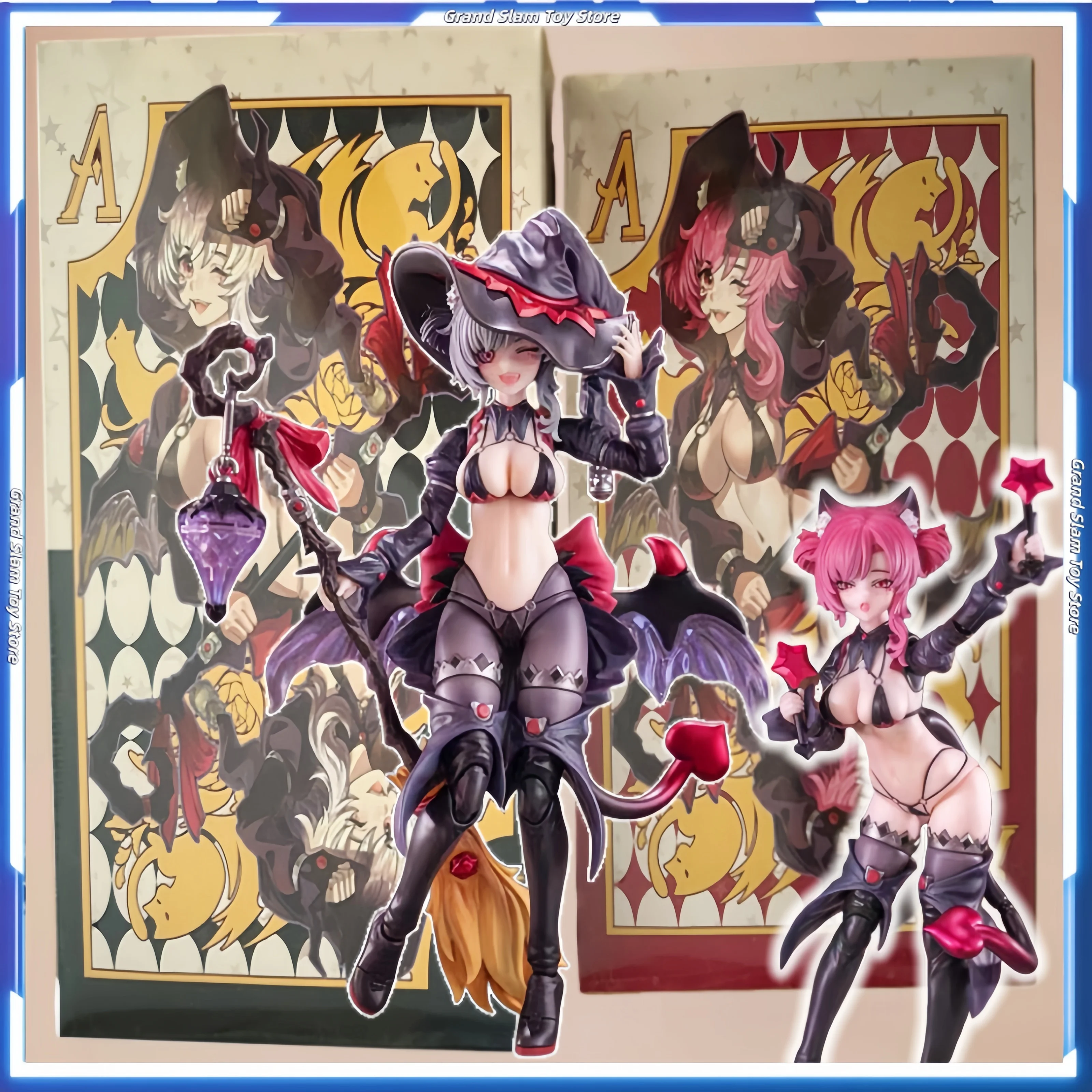 

In Stock Dimensional Concrete Witch Trainee Hoshikawa Neko 1/12 Pvc Movable Doll Model Figure Collection Birthday Gifts Toys