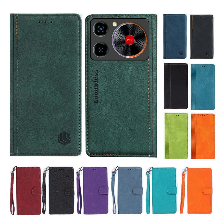 Funda con tapa para ZTE Nubia Music, Funda de teléfono Etui ZTE Nubia Music, versión global, ZTE Nubia Music, Funda Capa Coque