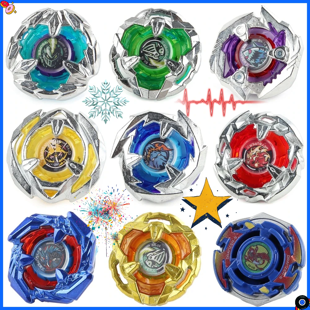 Bey X BX Gyro Battle Top Booster Metalen draaiende speelgoedstarter zonder lanceerinrichting