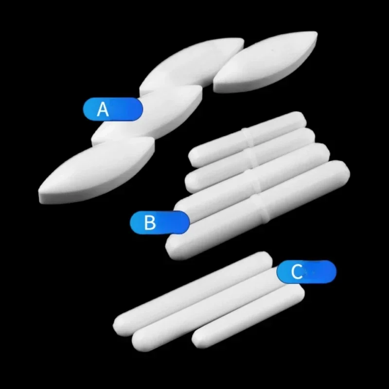 1PC high-temperature resistant polytetrafluoroethylene magnetic stirrer/A/B/C type for scientific research experiments