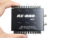 Latest  RX888 Plus RX-888 MKII SDR Radio Receiver SDR Ham Radio Receiver LTC2208 16Bit ADC Direct Sampling R828D 3.0.5ppm VCXO