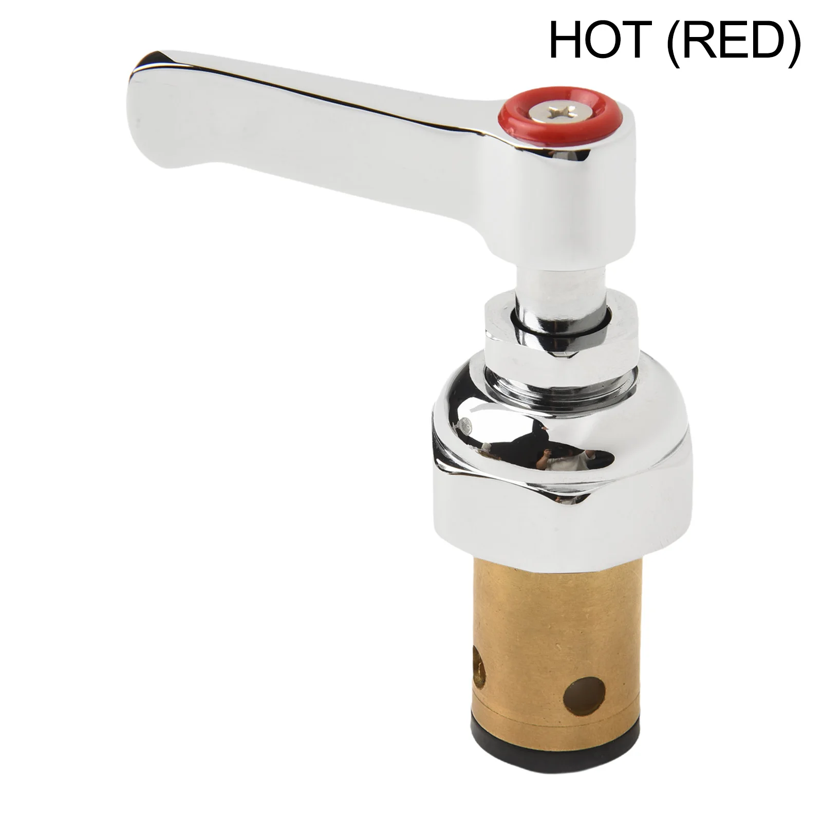 

Valve Core Lever Handle Spindle Assembly Faucet Handle High Quality Improved Functionality Kitchen Dishwasher T Amp S Brass