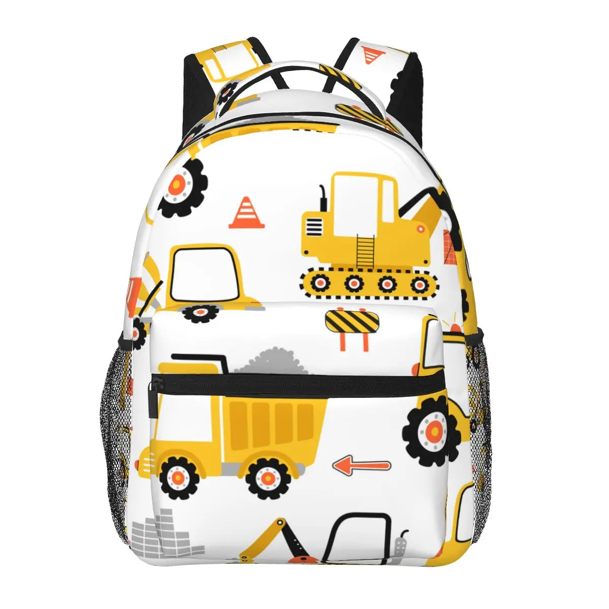 Bookbags School Bags for Teenage Boys Cartoon Truck Travel Bags Baby Boy School Backpacks