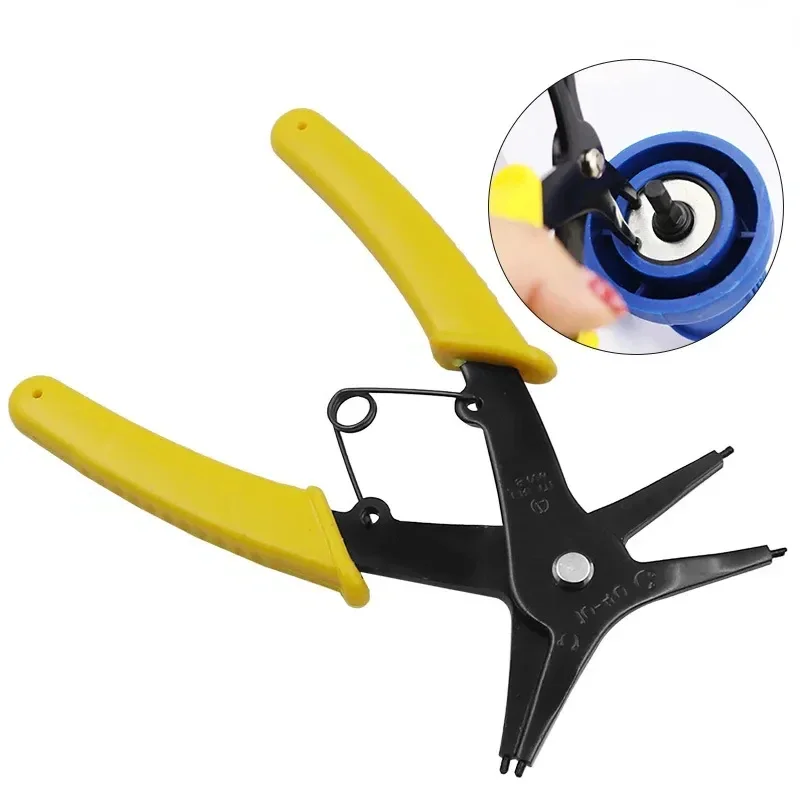 Dual purpose Circlip Pliers Internal and External Retaining Ring Pliers Inner Card Outer Retaining Ring Pliers Car Repair Tool