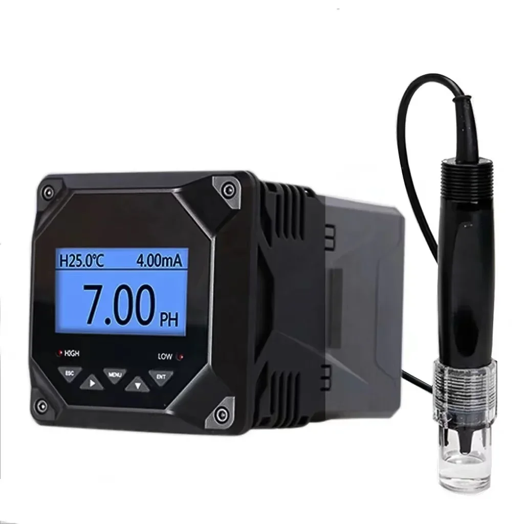 Hot sales Water analysis online ph meter sensor industrial automatic ph controller hot sale