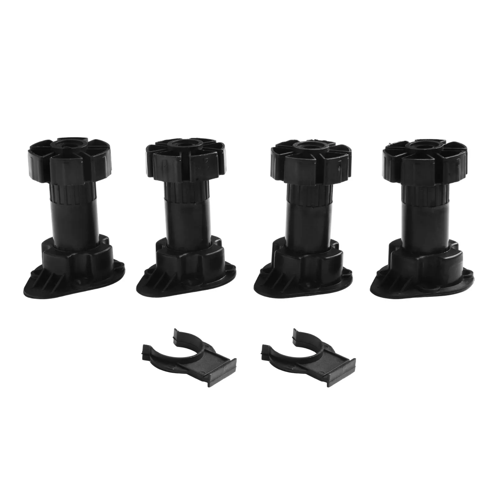 4pcs Adjustable Height Cupboard Foot Furniture Feets Stand 80mm 100mm 120mm For Cabinet Table Sofa ﻿wardrobes