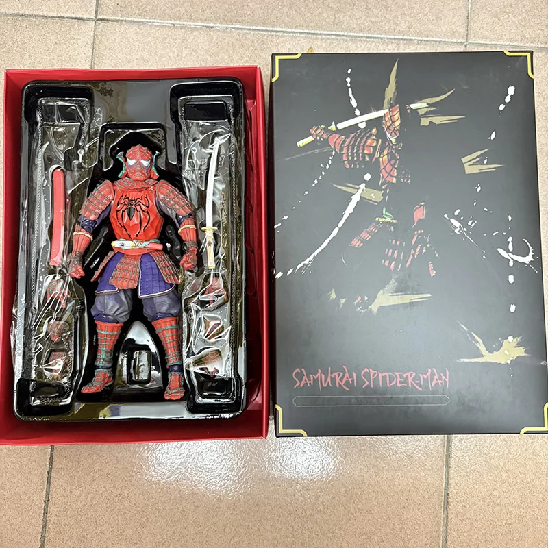 شخصيات حرب النجوم Taikoyaku Stormtroooer شخصيات الحركة Deapool Sumurai كابتن أمريكا الأسود درع الرجل العنكبوت سبايدرمان التماثيل