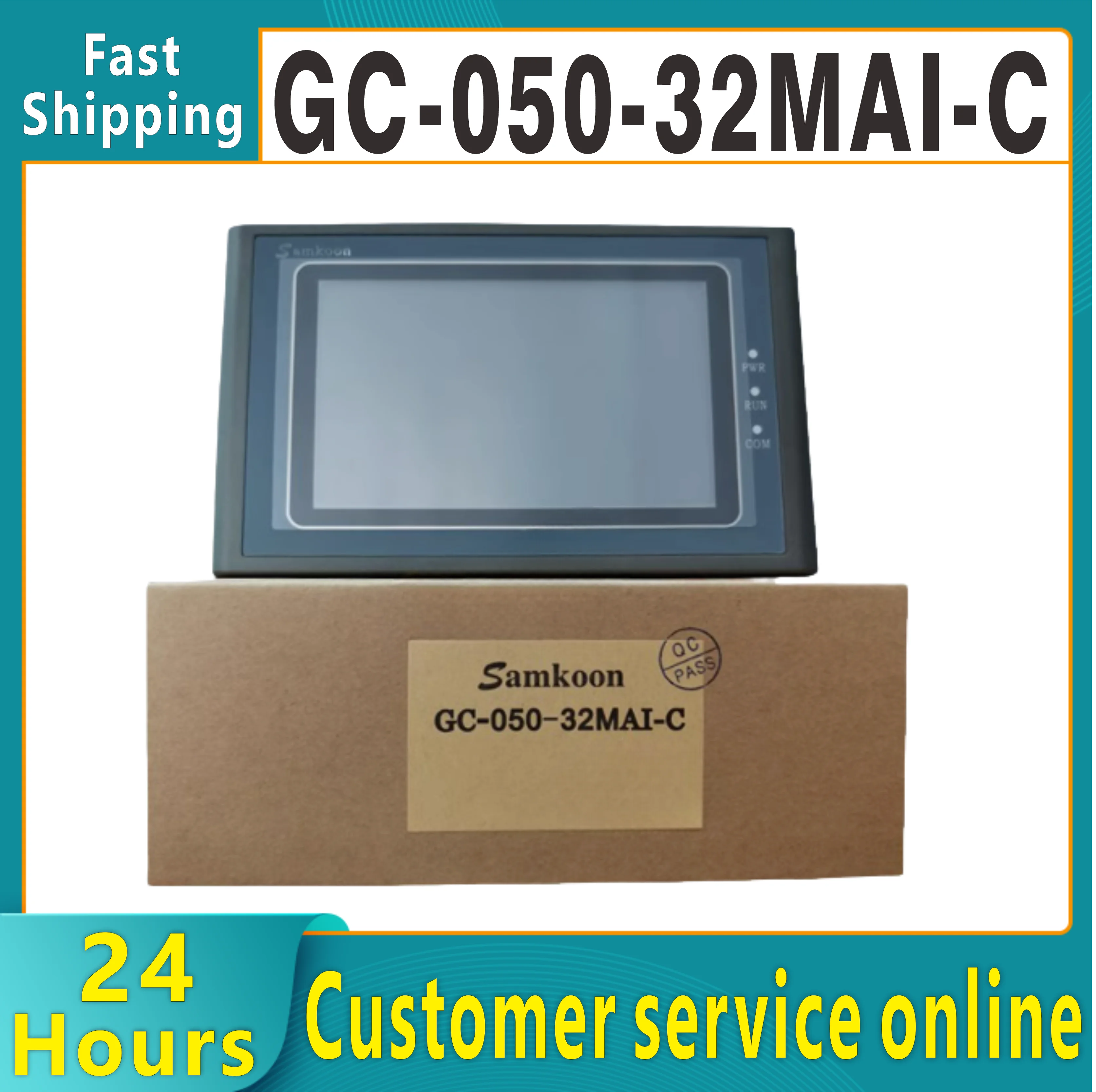 display and control PLC integrated machine GC-050-32MAI-C inch touch screen Original