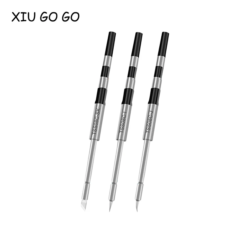 1PCS original Quick TSS08C Soldering iron tip for Quick Q8 soldering station replace Soldering tip welding tips