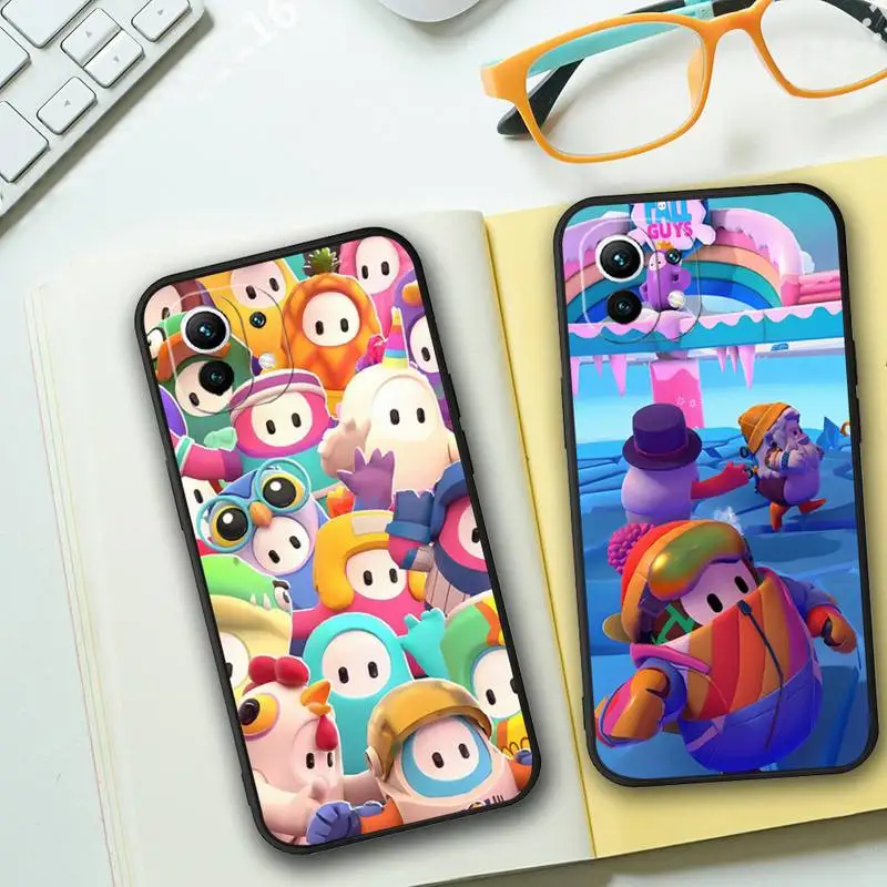 G-game Fall Guyss Phone Case For Xiaomi Redmi Note 11 8 9 10 6 10T 9S 8T 7 5A 5 4 Pro Plus Soft Silicone Cover