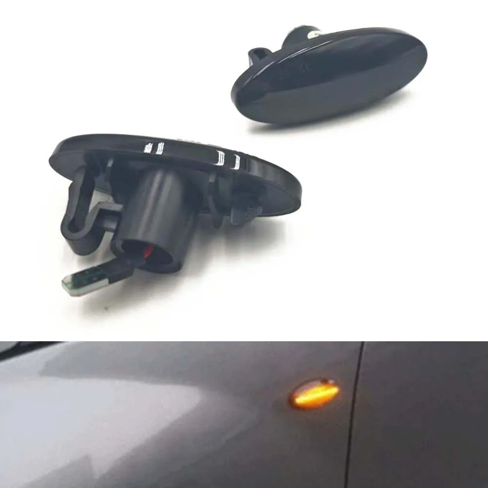 

Светодиодный габаритный динамический указатель поворота крыла подходит для Nissan X-trail Qashqai J10 Cube Juke Leaf Micra Micra K13 Note E11