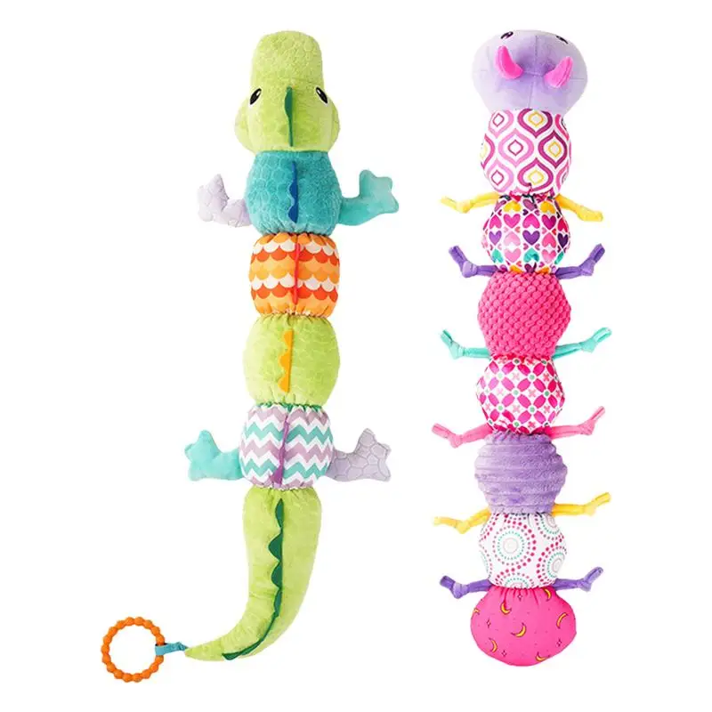 Jouets apaisants pour enfants, règle, beurre, musical, hochet en peluche, développement mentaires oriel, portable, confortable, recommandé