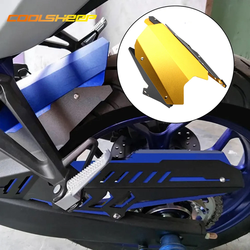 

MT-03 Rear Fender Mudguard Chain Guard Cover Motocycle Accessories For YAMAHA MT03 MT25 YZF R3 R25 2015-2020 2016 2017 2018 2019